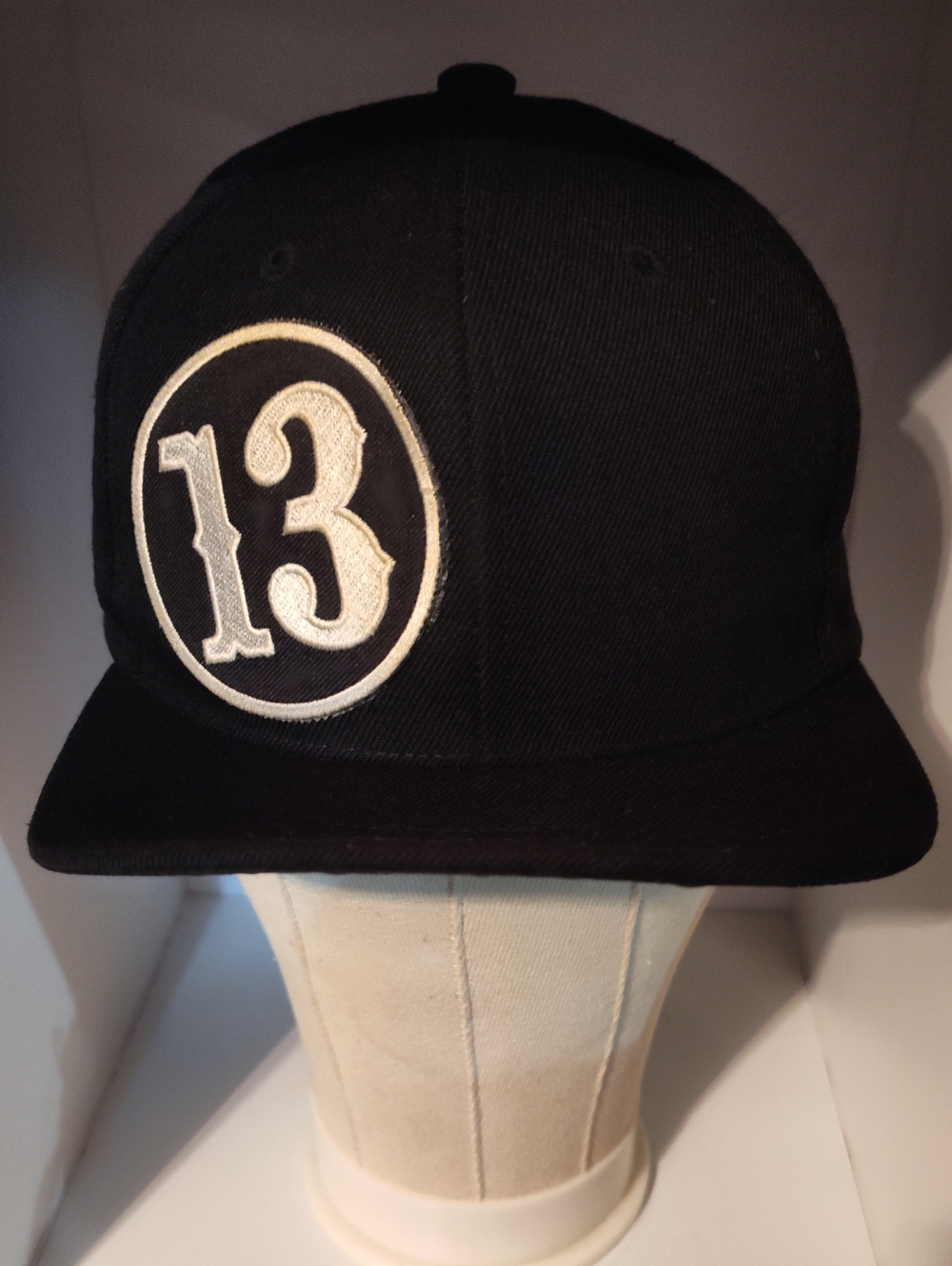 Black '13' Patch Snapback🫰 Hat - Men's Accessory 6 Panel